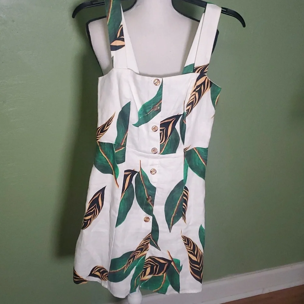 Farm rio sz small Amazonian print dress